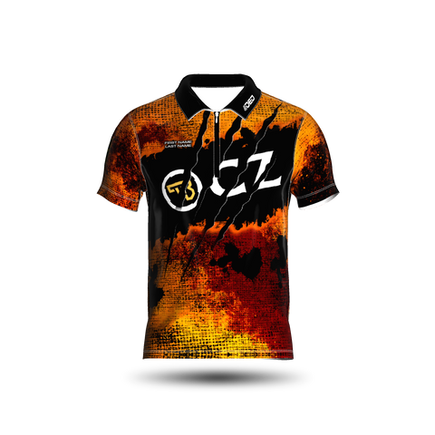 DED TECHNICAL SHIRT FOR EEMANNTECH: CZ SHADOW 2 ORANGE CLAWS